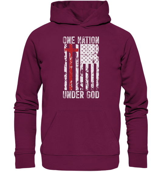 One Nation Under God - Premium Unisex Hoodie