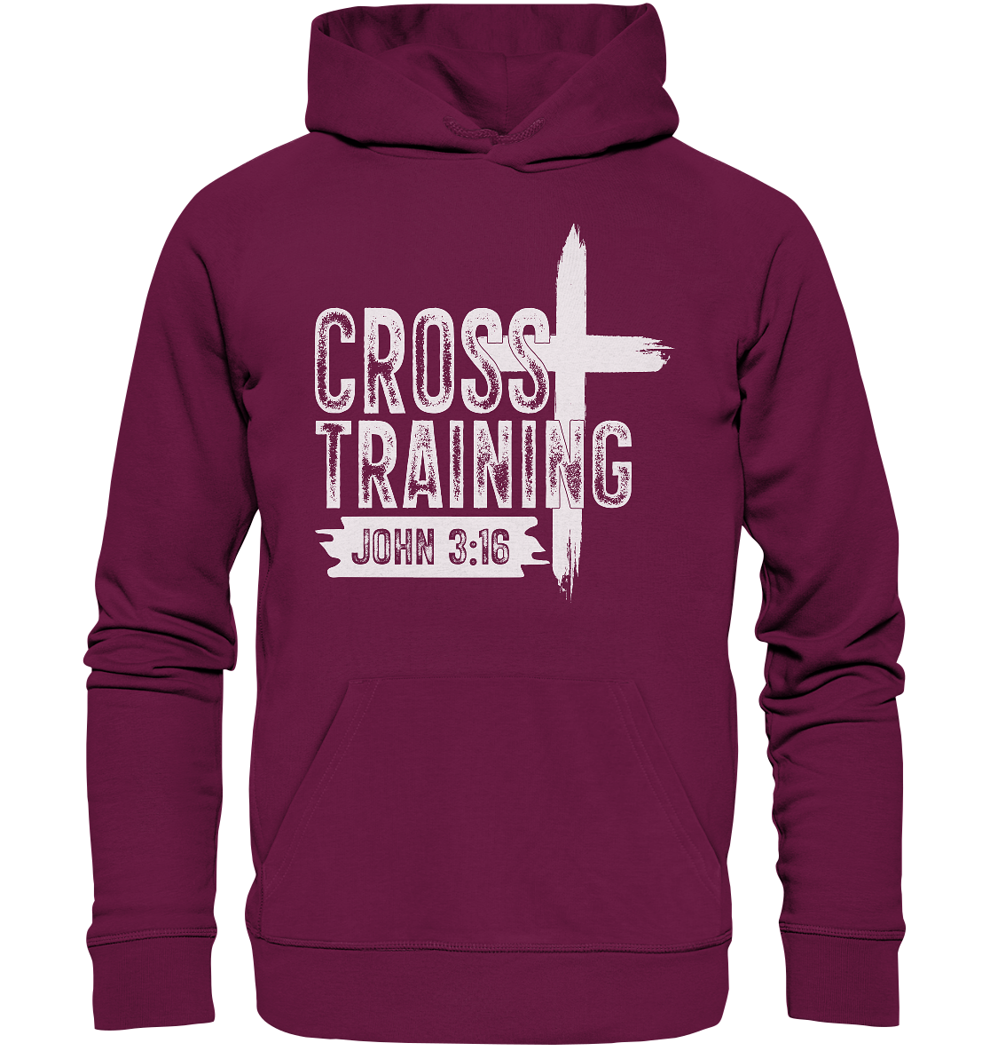 Cross Training - John 3:16 - Premium Unisex Hoodie