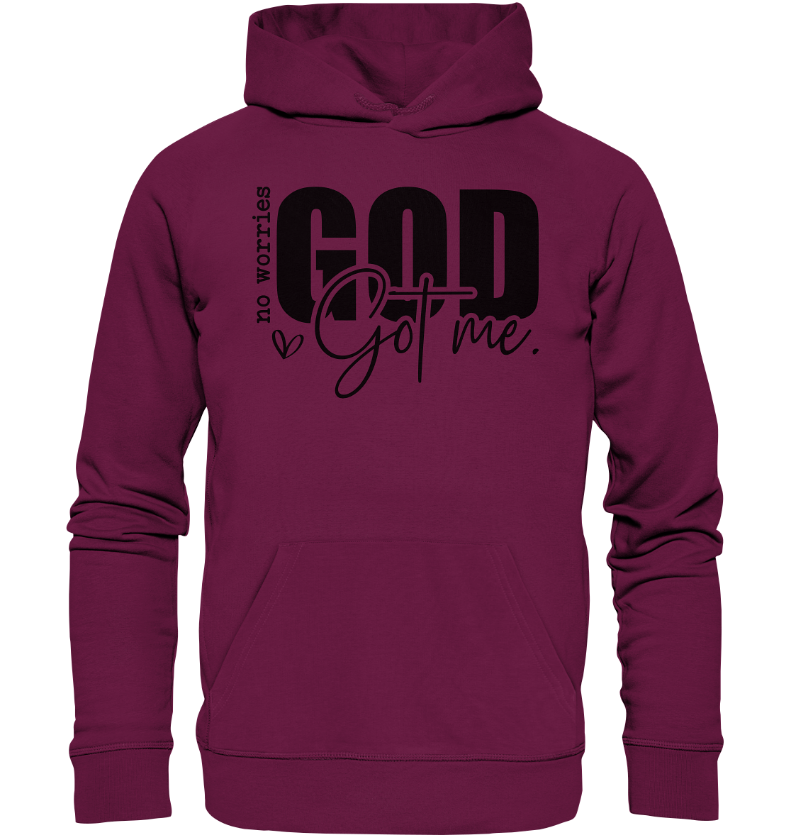 No worries, God holds me tight - Premium Unisex Hoodie