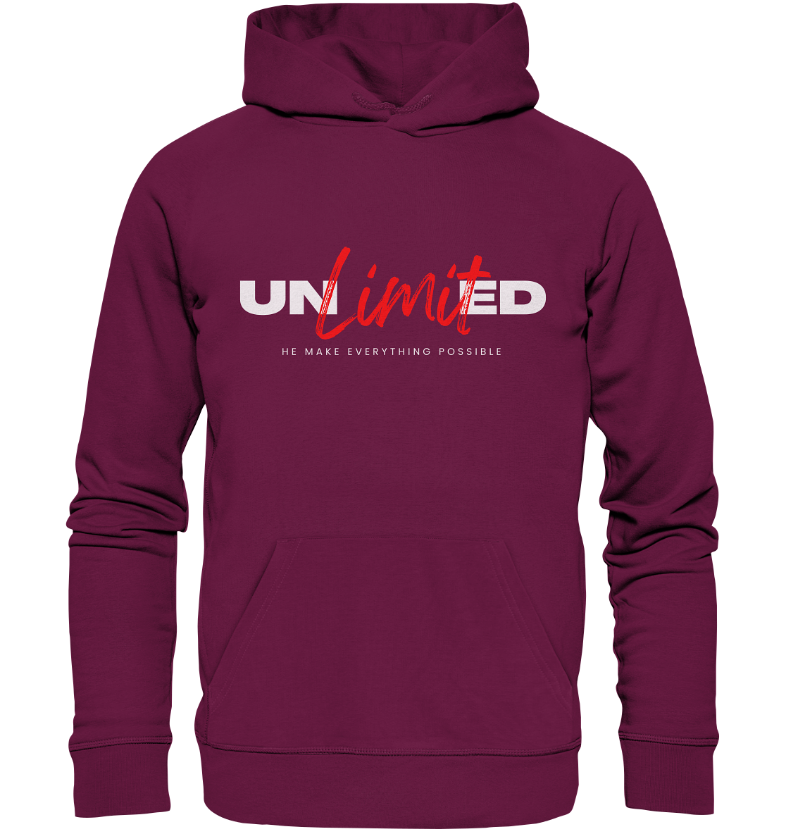 Unbegrenzte Möglichkeiten "Unlimited" - Premium Unisex Hoodie