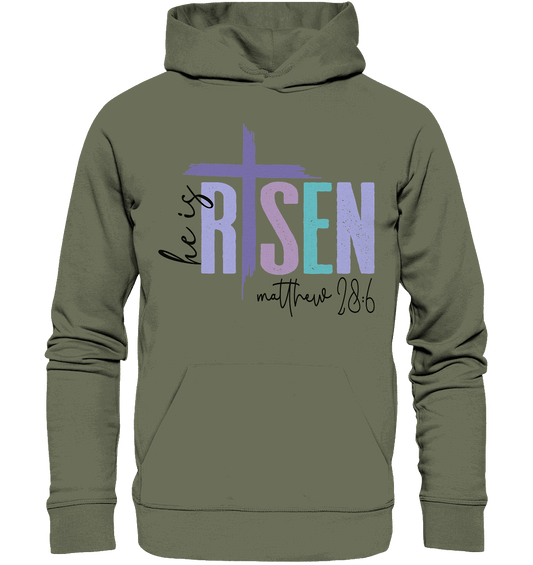 He Is Risen – Die Hoffnung lebt! - Premium Unisex Hoodie