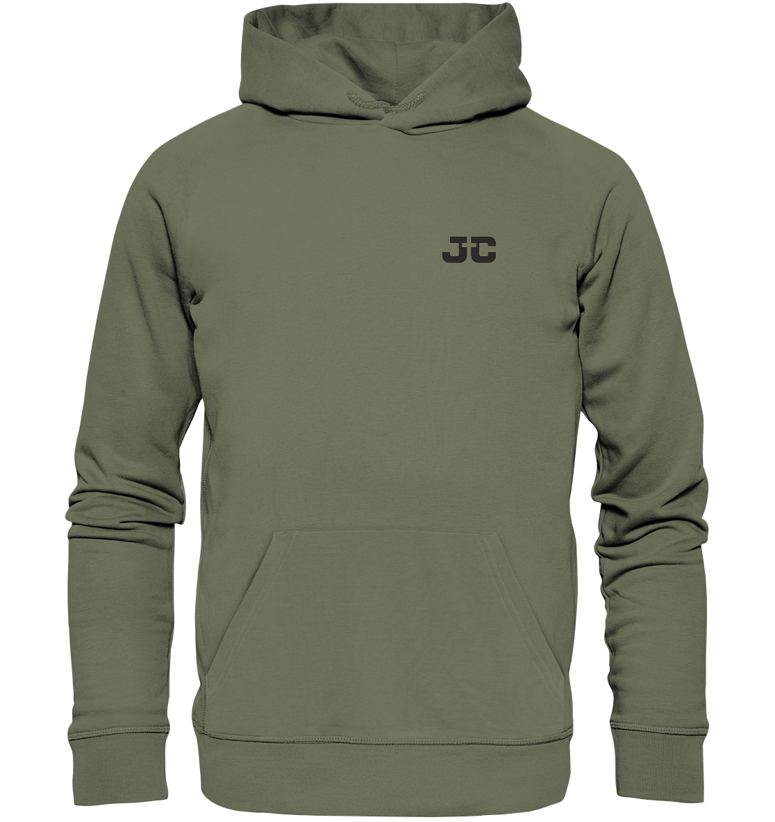 JC – Das Kreuz im Zentrum - Premium Unisex Hoodie