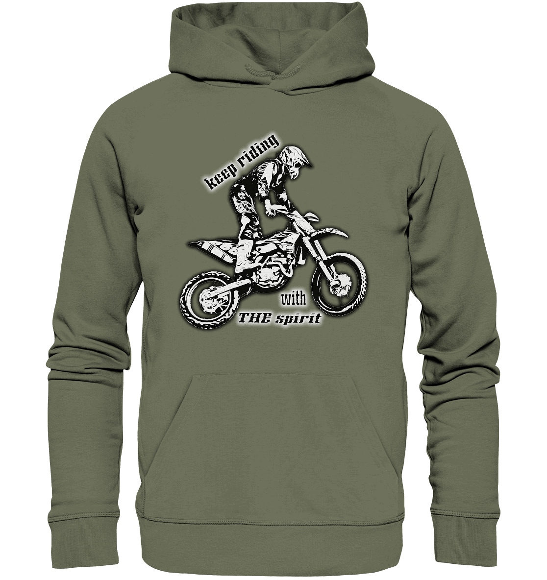 Keep Riding with the Holy Spirit - Premium Unisex Hoodie