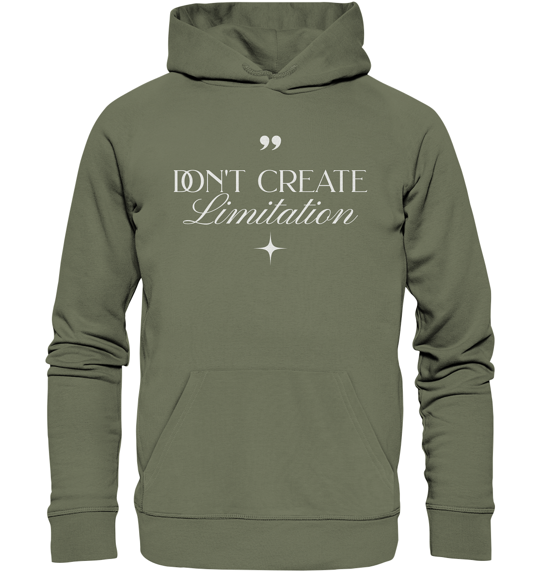 Don’t Create Limitations - Premium Unisex Hoodie