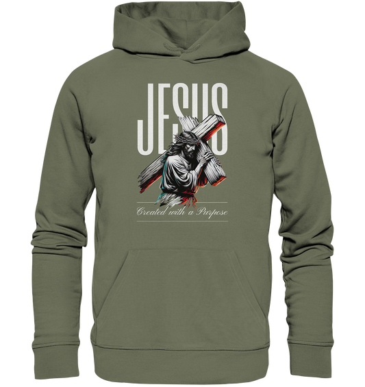 Created with a Purpose - Premium Unisex Hoodie