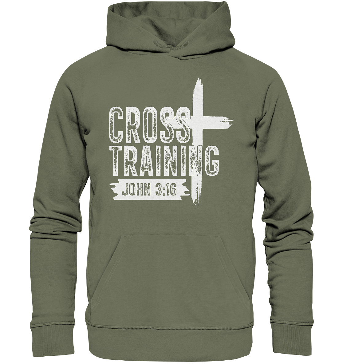 Cross Training - John 3:16 - Premium Unisex Hoodie