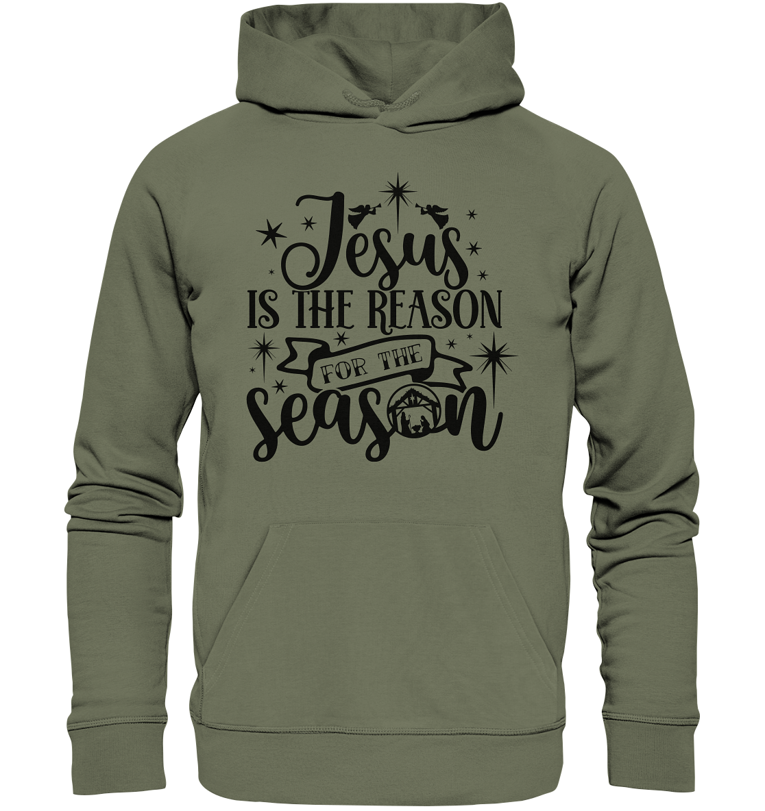 Jesus – Der Grund für die Weihnachtszeit II - Premium Unisex Hoodie