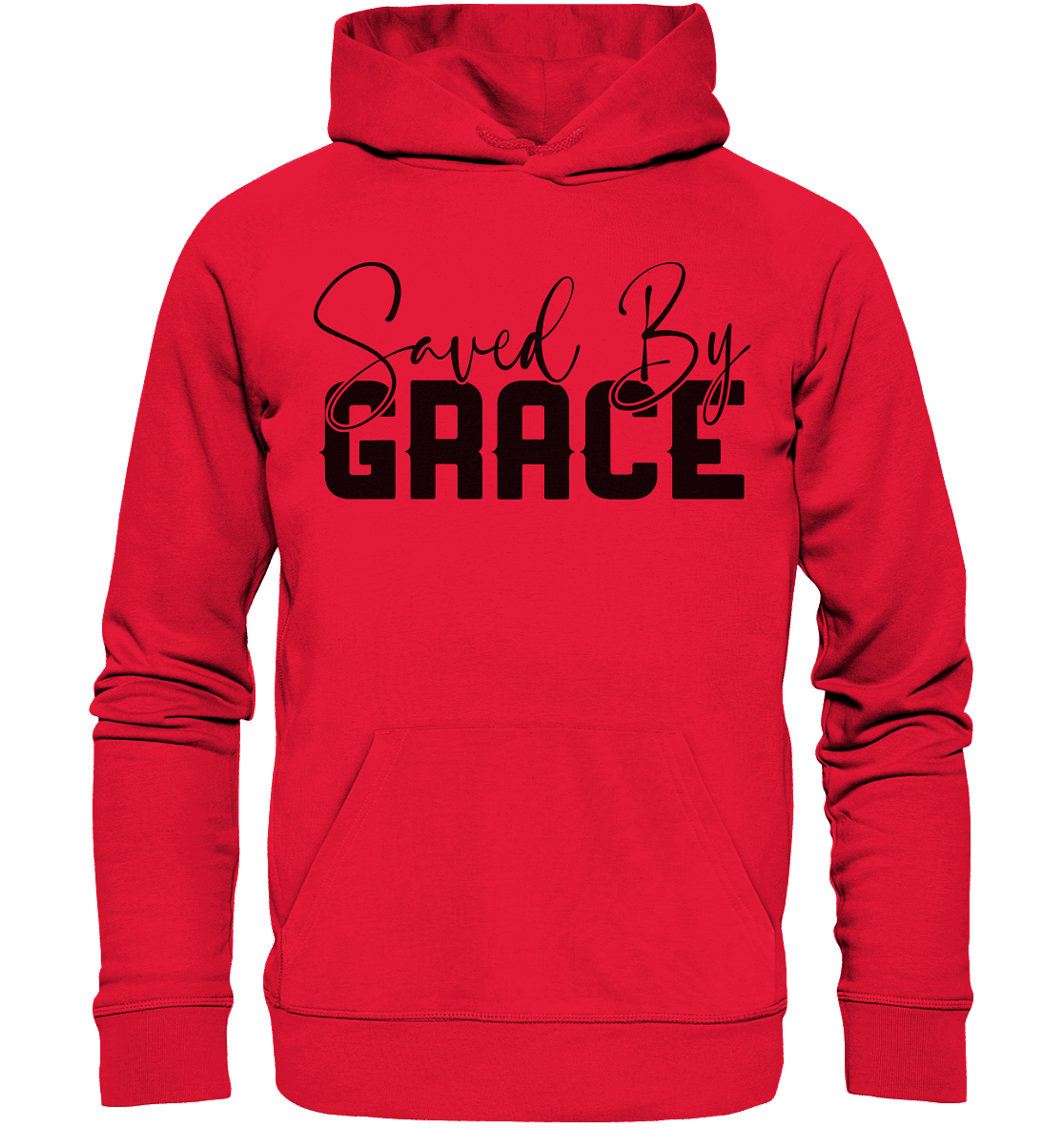 Saved by Grace – Ein kraftvolles Glaubensstatement - Premium Unisex Hoodie