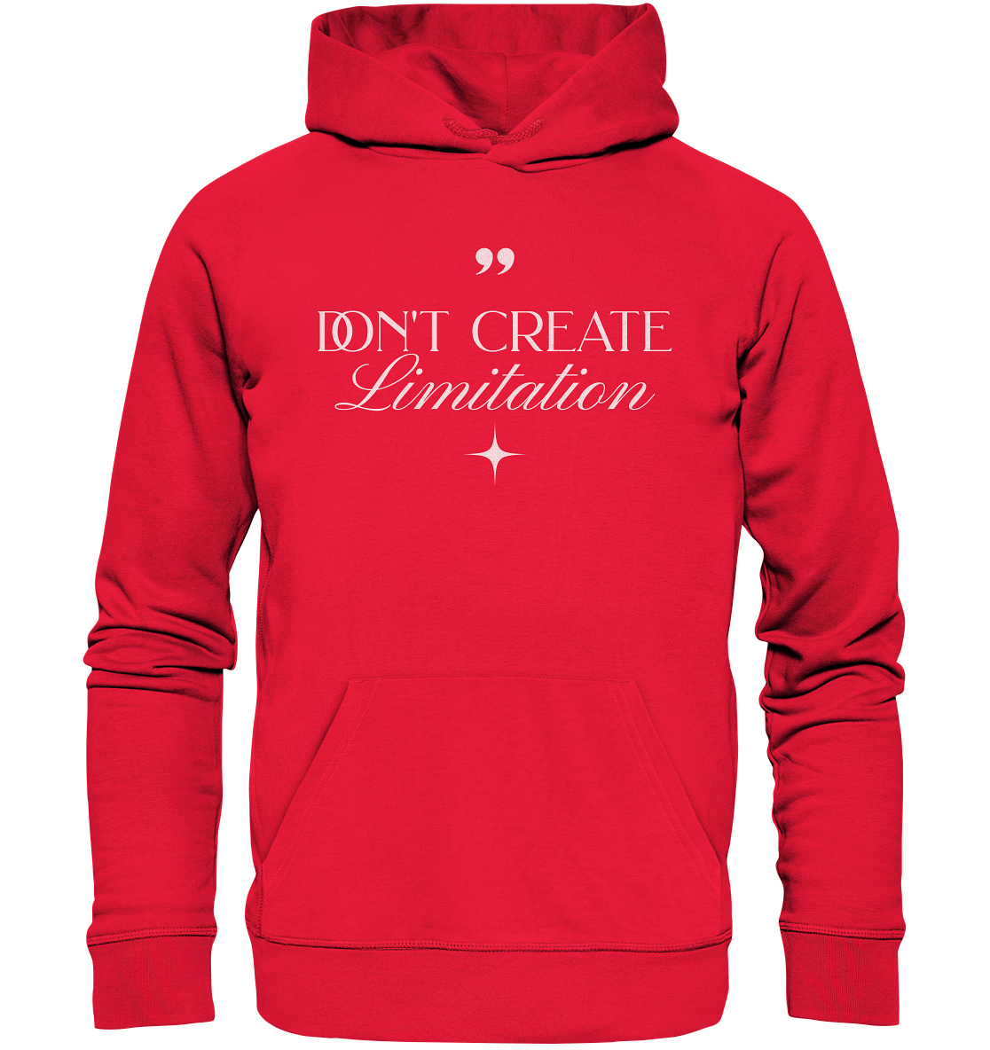 Don’t Create Limitations - Premium Unisex Hoodie