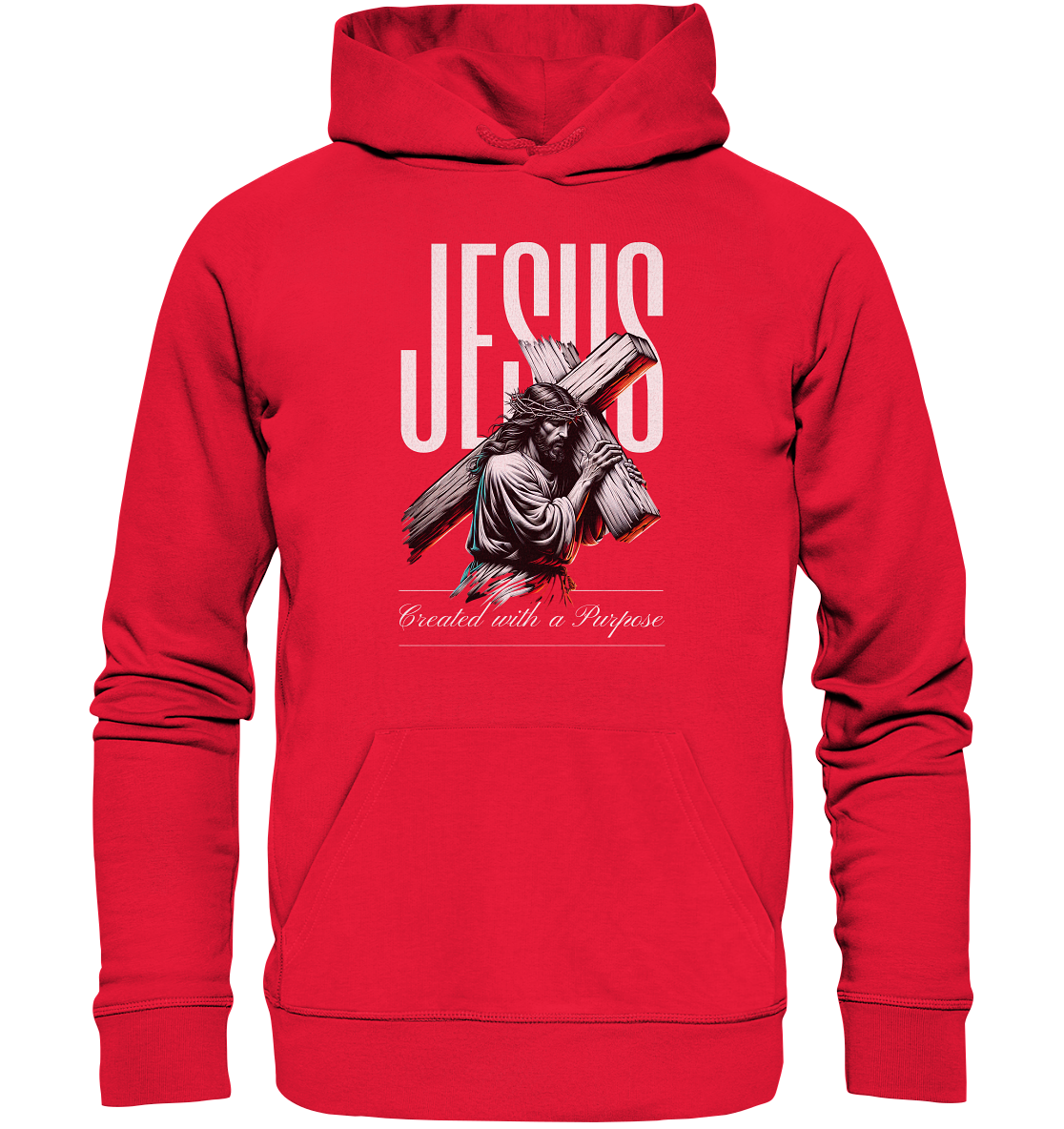 Created with a Purpose - Premium Unisex Hoodie