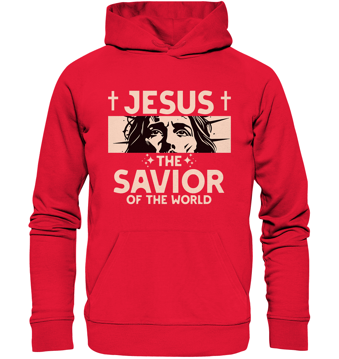 Jesus – The Savior of the World - Premium Unisex Hoodie