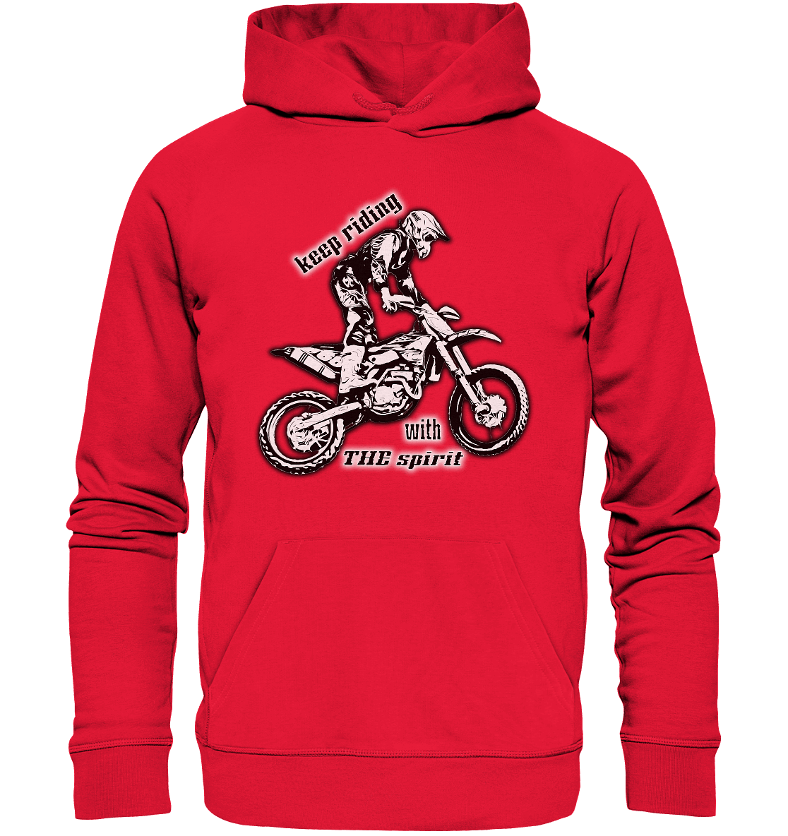 Keep Riding with the Holy Spirit - Premium Unisex Hoodie