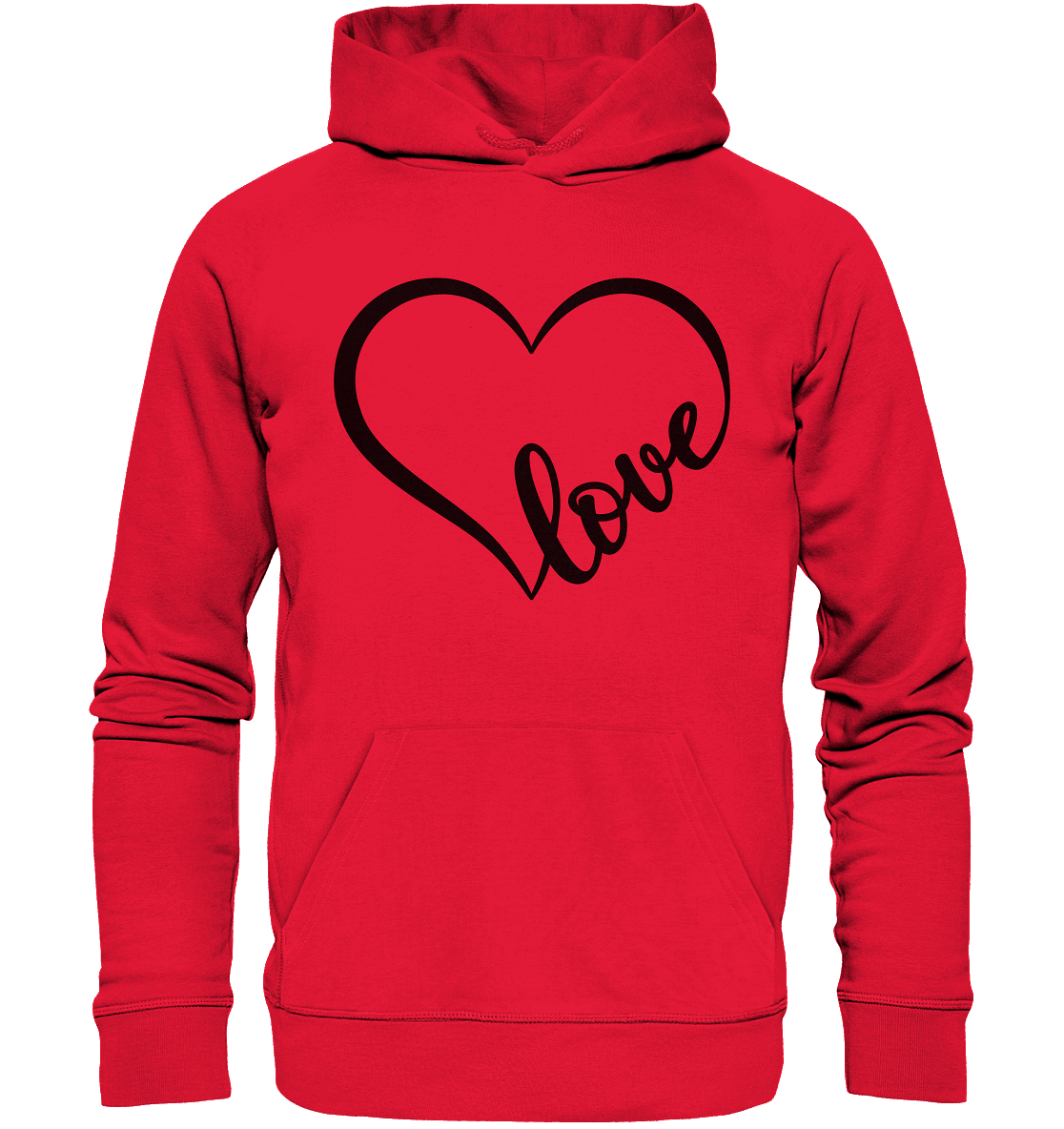 Love in Every Line - Premium Unisex Hoodie