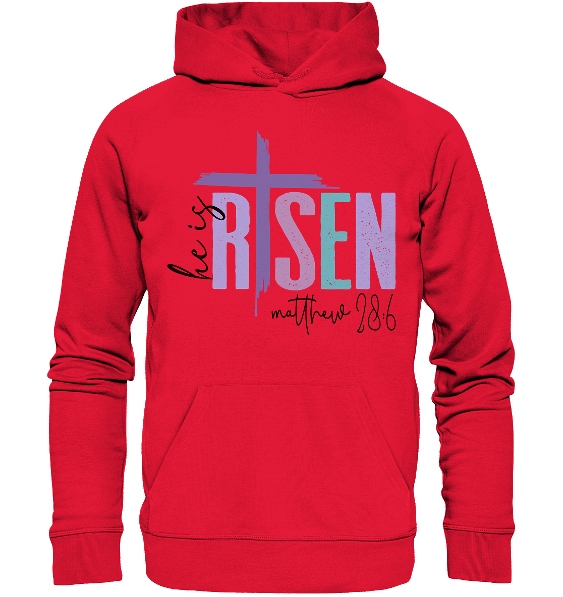 He Is Risen – Die Hoffnung lebt! - Premium Unisex Hoodie