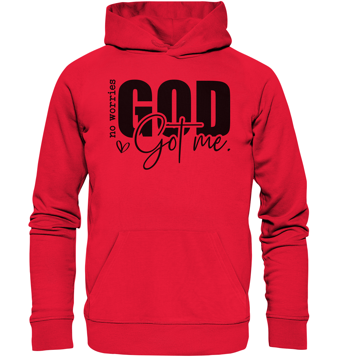 No worries, God holds me tight - Premium Unisex Hoodie