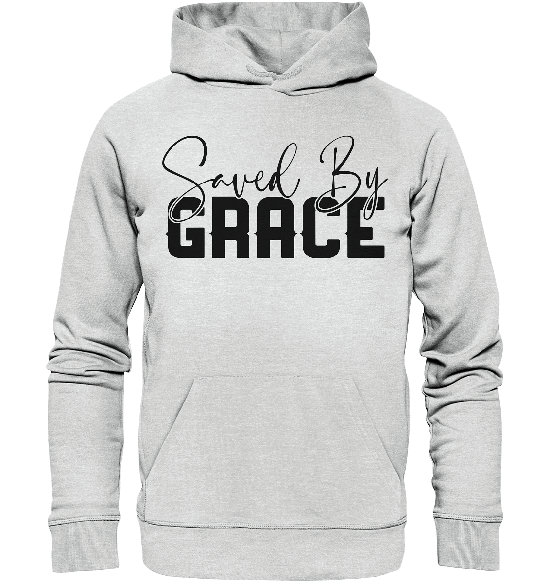 Saved by Grace – Ein kraftvolles Glaubensstatement - Premium Unisex Hoodie