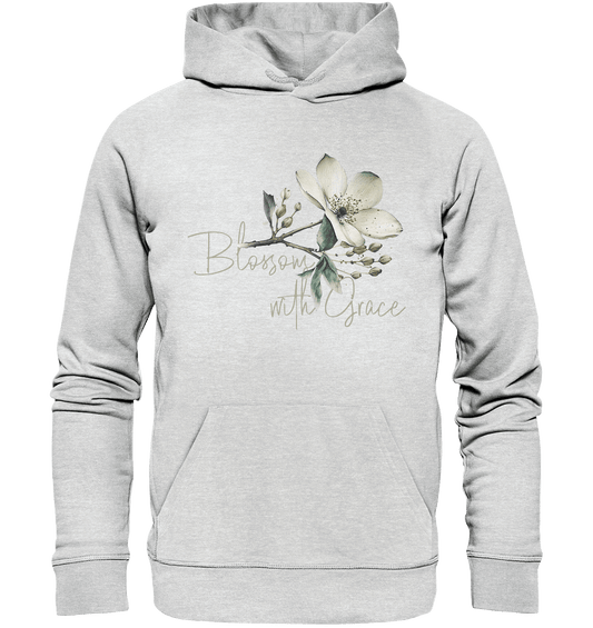 Blossom with Grace - Premium Unisex Hoodie