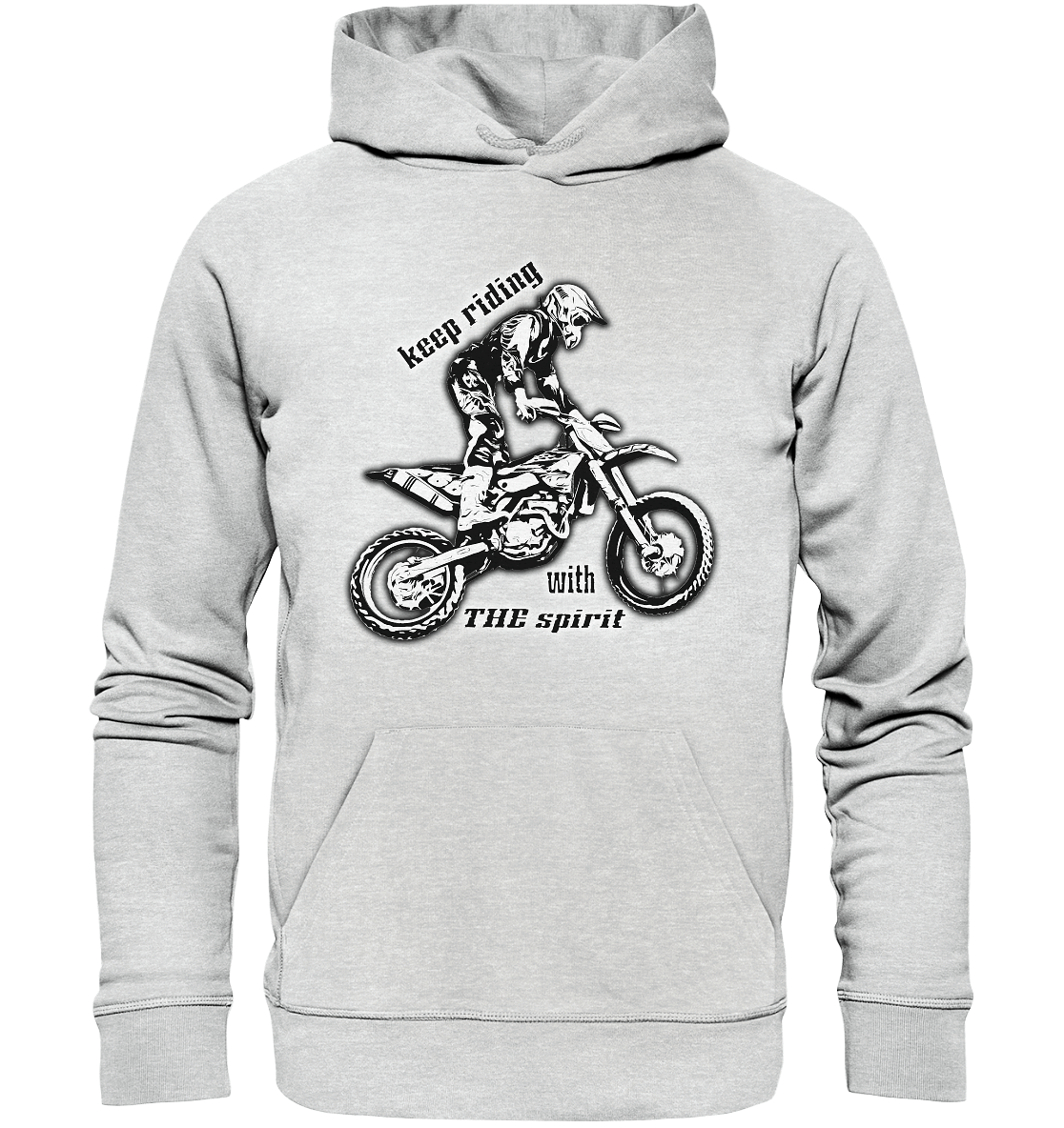 Keep Riding with the Holy Spirit - Premium Unisex Hoodie