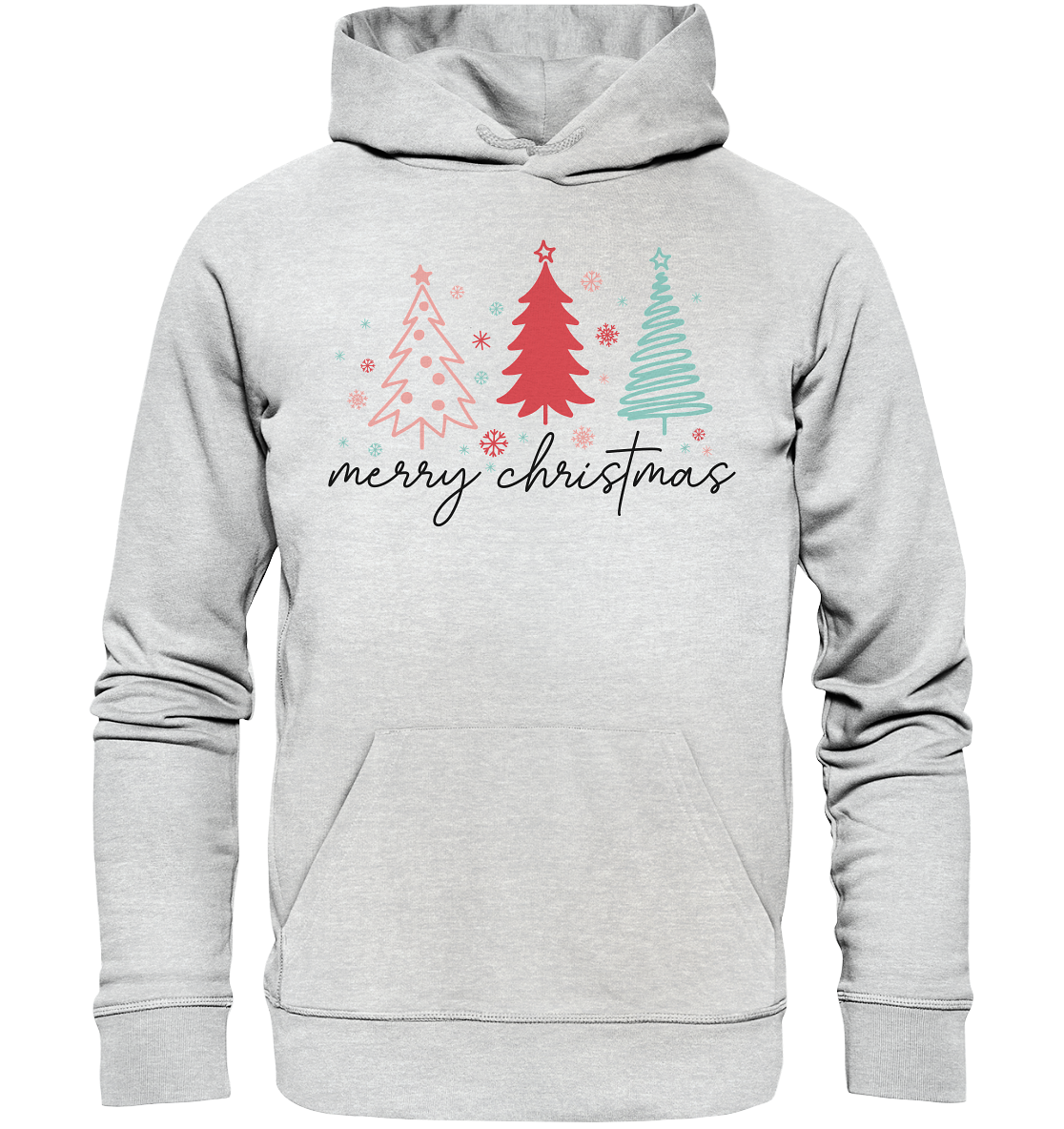 Elegante Weihnachtsgrüße - Premium Unisex Hoodie