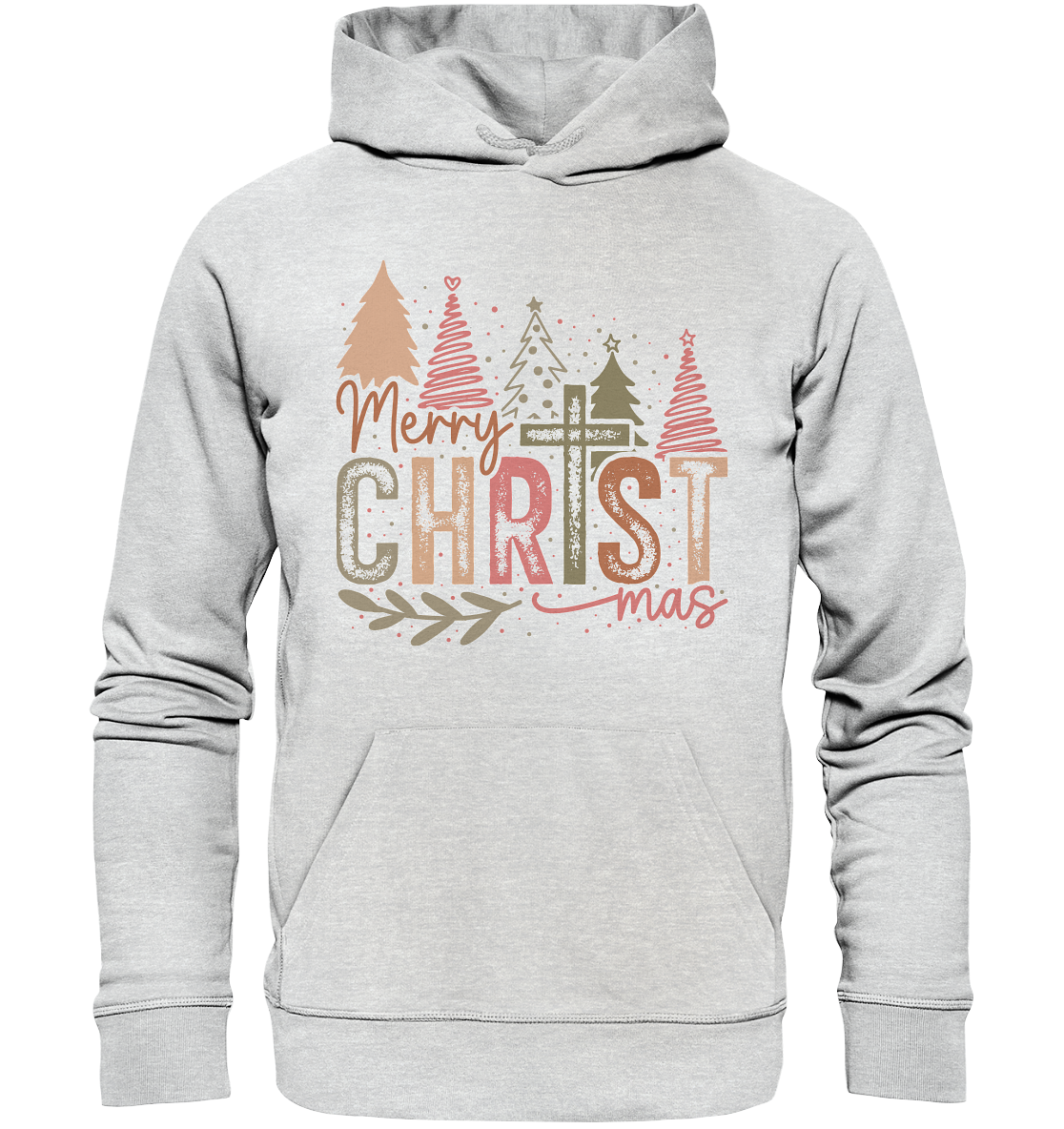 Merry CHRISTmas – Der wahre Fokus - Premium Unisex Hoodie