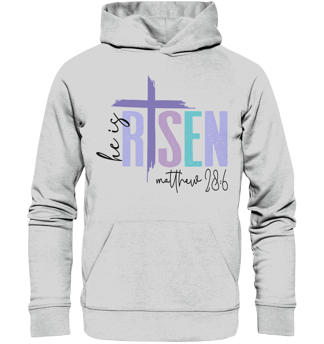 He Is Risen – Die Hoffnung lebt! - Premium Unisex Hoodie