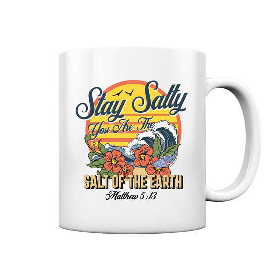 Stay Salty - Retro - Mug glossy