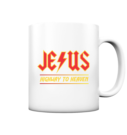 Jesus - Highway to Heaven - Tasse matt