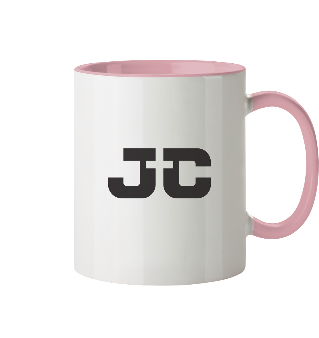 JC – Das Kreuz im Zentrum - Tasse zweifarbig