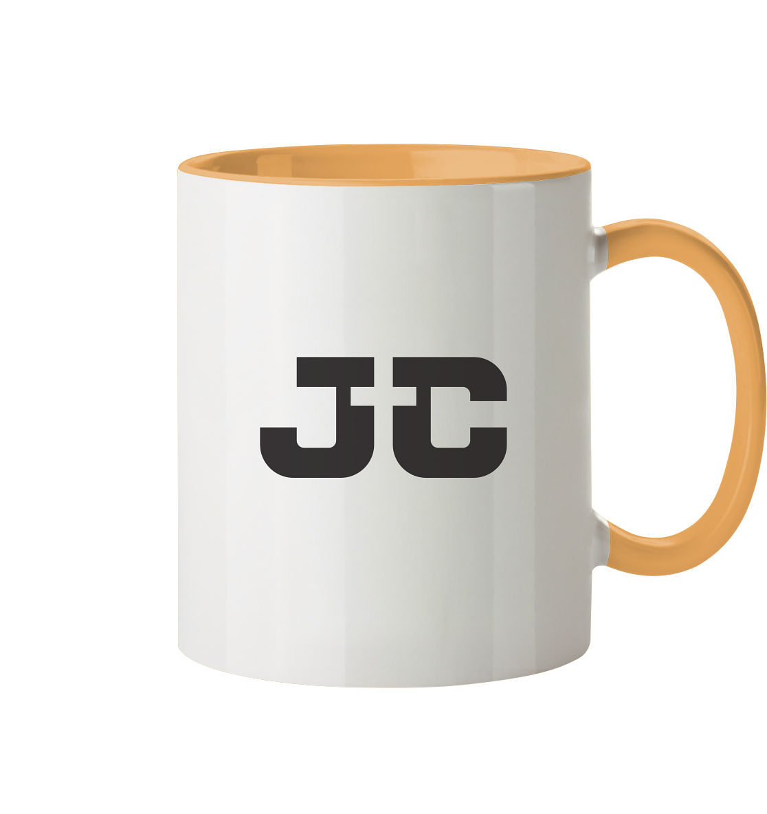 JC – Das Kreuz im Zentrum - Tasse zweifarbig