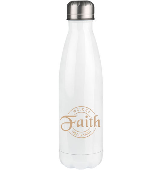 Walk by faith, not by sight - Thermo bottle 500ml