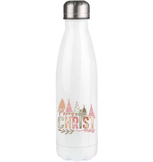 Merry CHRISTmas – Der wahre Fokus - Thermoflasche 500ml