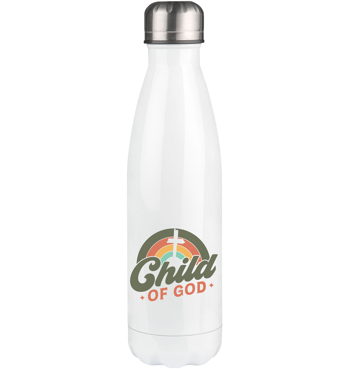 "Kind Gottes" im Retro-Look - Thermoflasche 500ml