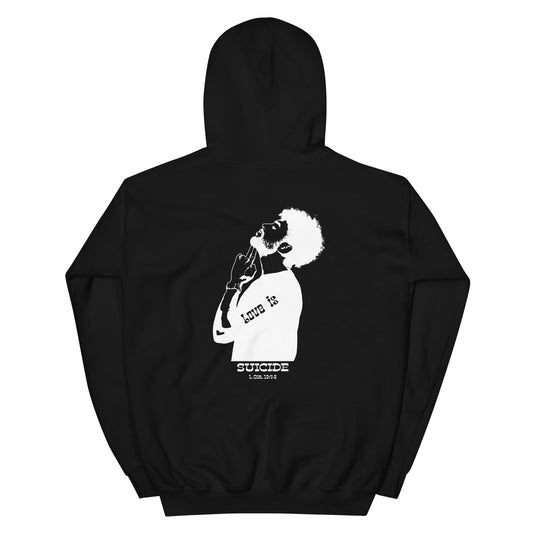 Love is Suicide - Kapuzenpullover - Unisex